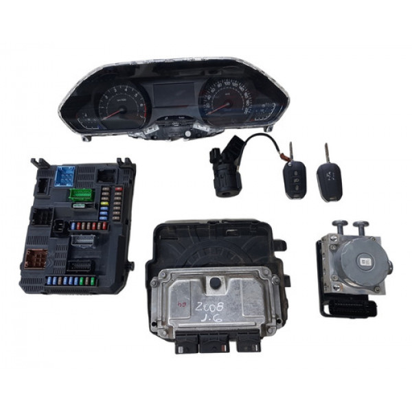 Kit Code Injeção Peugeot 2008 Allure At 1.6 2016 Automático