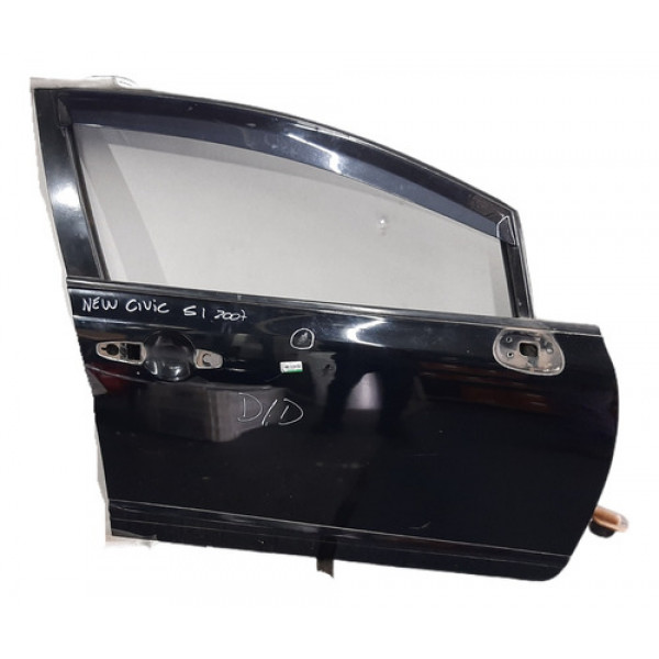 Porta Dianteira Direita Honda New Civic Si 2007 Com Detalhe