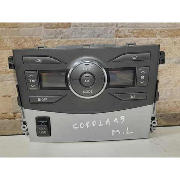 Comando Ar Condicionado Digital Corolla 2010 Original