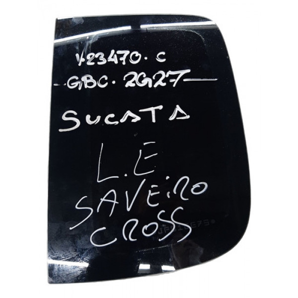 Vidro Vigia Traseiro Esquerdo Vw Saveiro Cross 2018 Cab Este