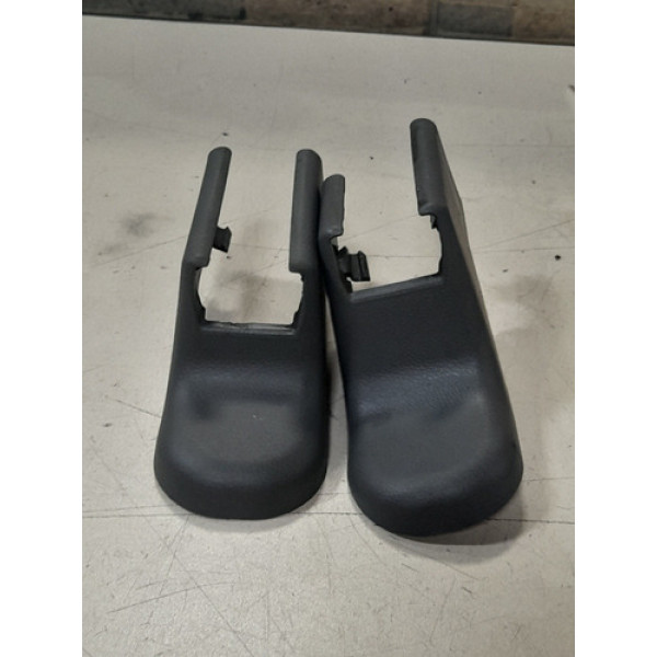 Par De Acabamento Trilho Banco Honda Civic 2008  2 Unidades