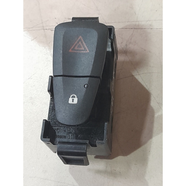 Botão Do Painel Pisca Alerta Com Trava Sandero 2016