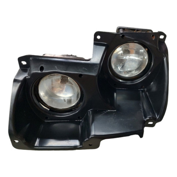 Suporte Com Farol De Milha Esquerdo Fiat Palio Weekend 2013