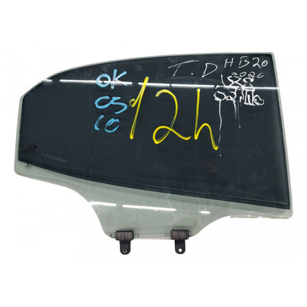 Vidro Porta Traseiro Direito Hyundai Hb20 1.0 2020