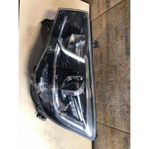 Farol Lado Esquerdo Chery Tiggo 2020 Led Sem Recuperação