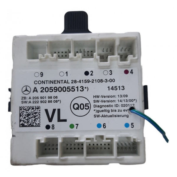 Modulo Conforto Dian Esquerdo Mercedes C180 2015 A2059005513