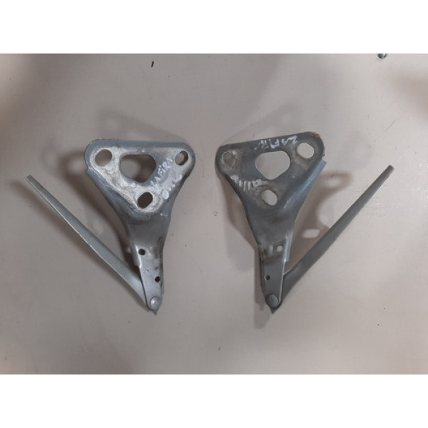 Par Dobradiças Capô Gm Zafira 2001 A 2012 Original 