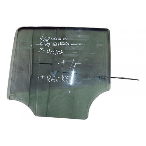 Vidro Da Porta Traseira Esquerda Tracker 2014 