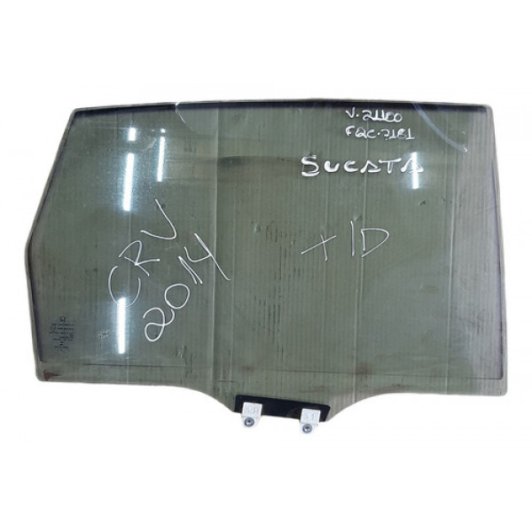 Vidro Porta Traseira Direita Honda Crv 2.0 Exl 2014