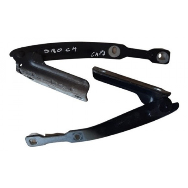 Par De Dobradiças Capô Renault Oroch 2020 Original 