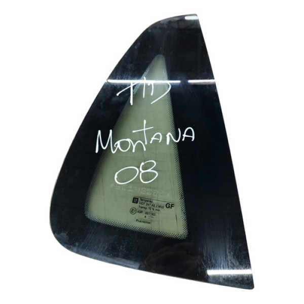 Vidro Vigia Lateral Direito Gm Montana 2008