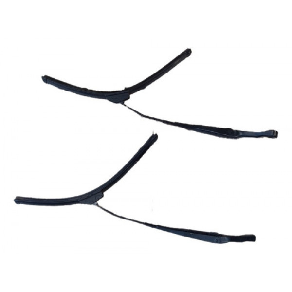 Par De Braço Limpador Parabrisa Meriva 2012 Original 