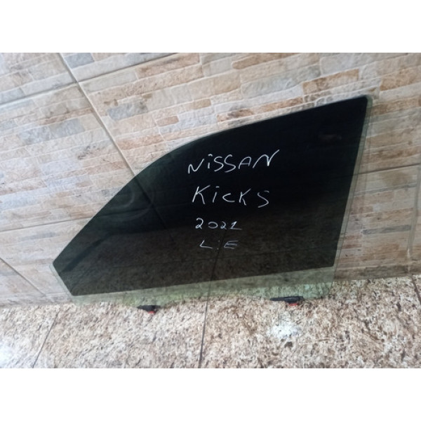 Vidro Da Porta Dianteira Esquerda Nissan Kicks 2021
