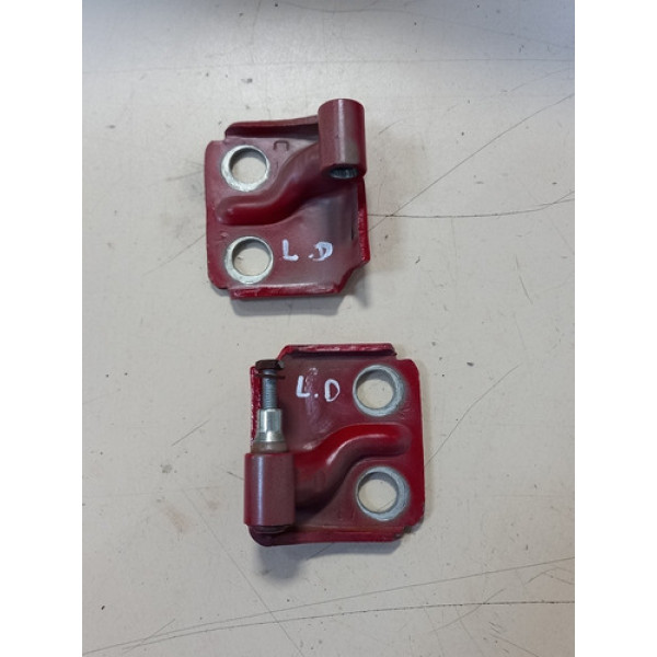 Par Dobradiça Porta  Dianteira Direita  Fiat Strada Adv 2013