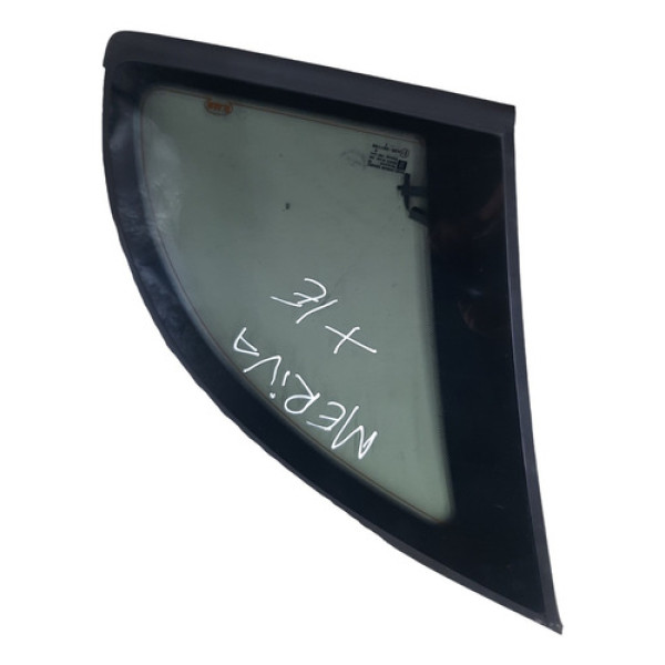 Vidro Vigia Fixo Traseiro Esquerdo Gm Meriva 2008