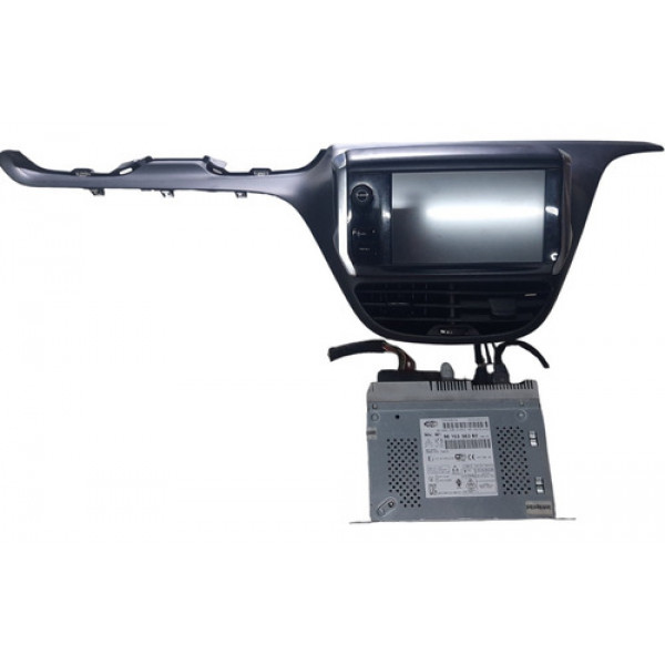 Kit Multimidia Com Moldura Peugeot 2008 Allure 2016