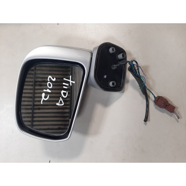 Retrovisor Esquerdo Elétrico Nissan Tiida 2012 Original 