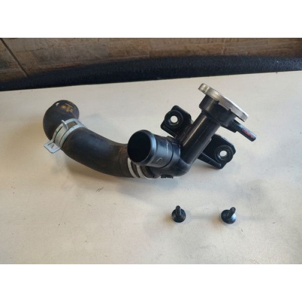 Flange Do Radiador C Mangueira Hyundai Hb20 1.0 3cc 2021
